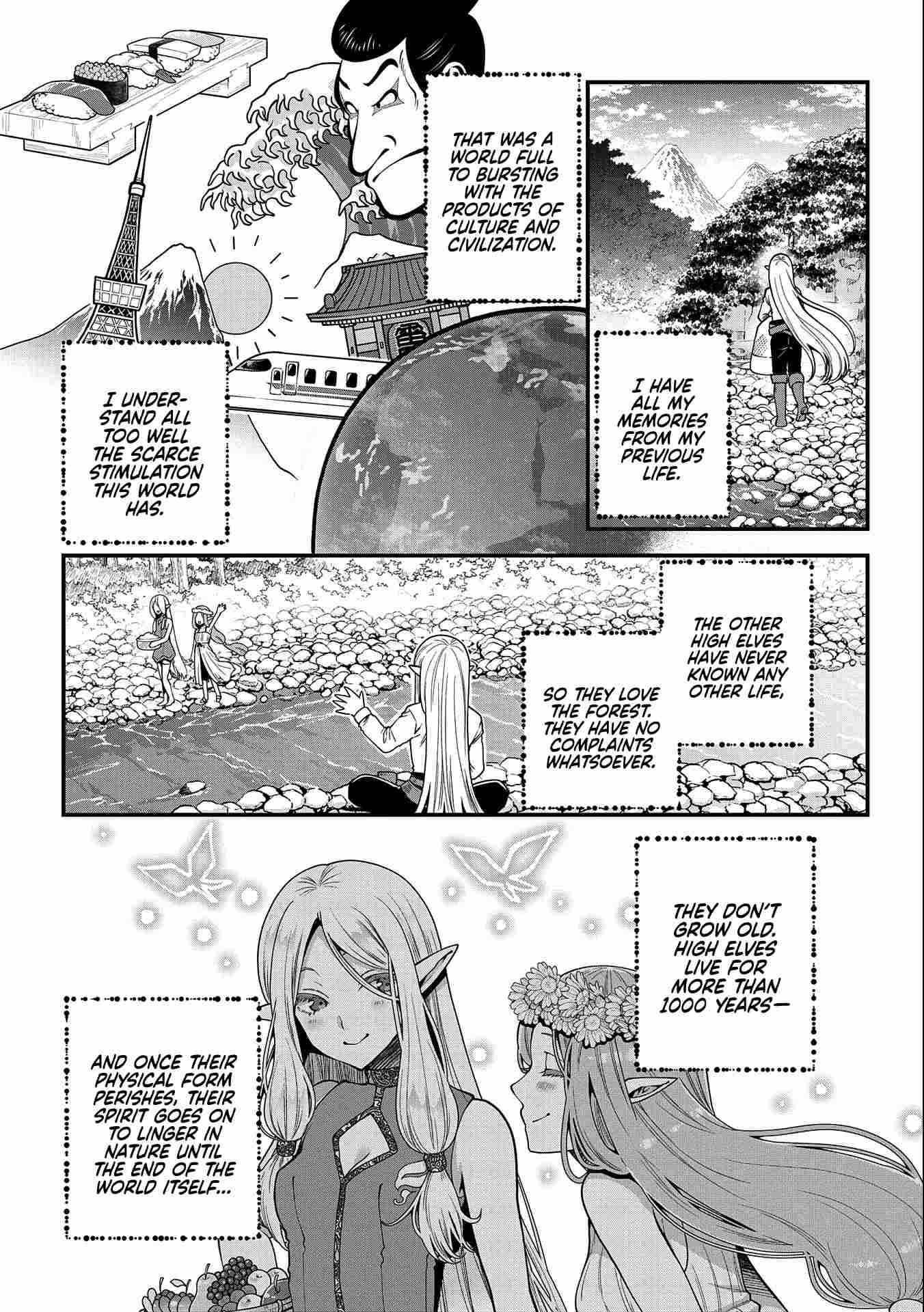 Tensei Shite High Elf ni Narimashitaga, Slow Life wa 120-nen de Akimashita chapter 1 page 4