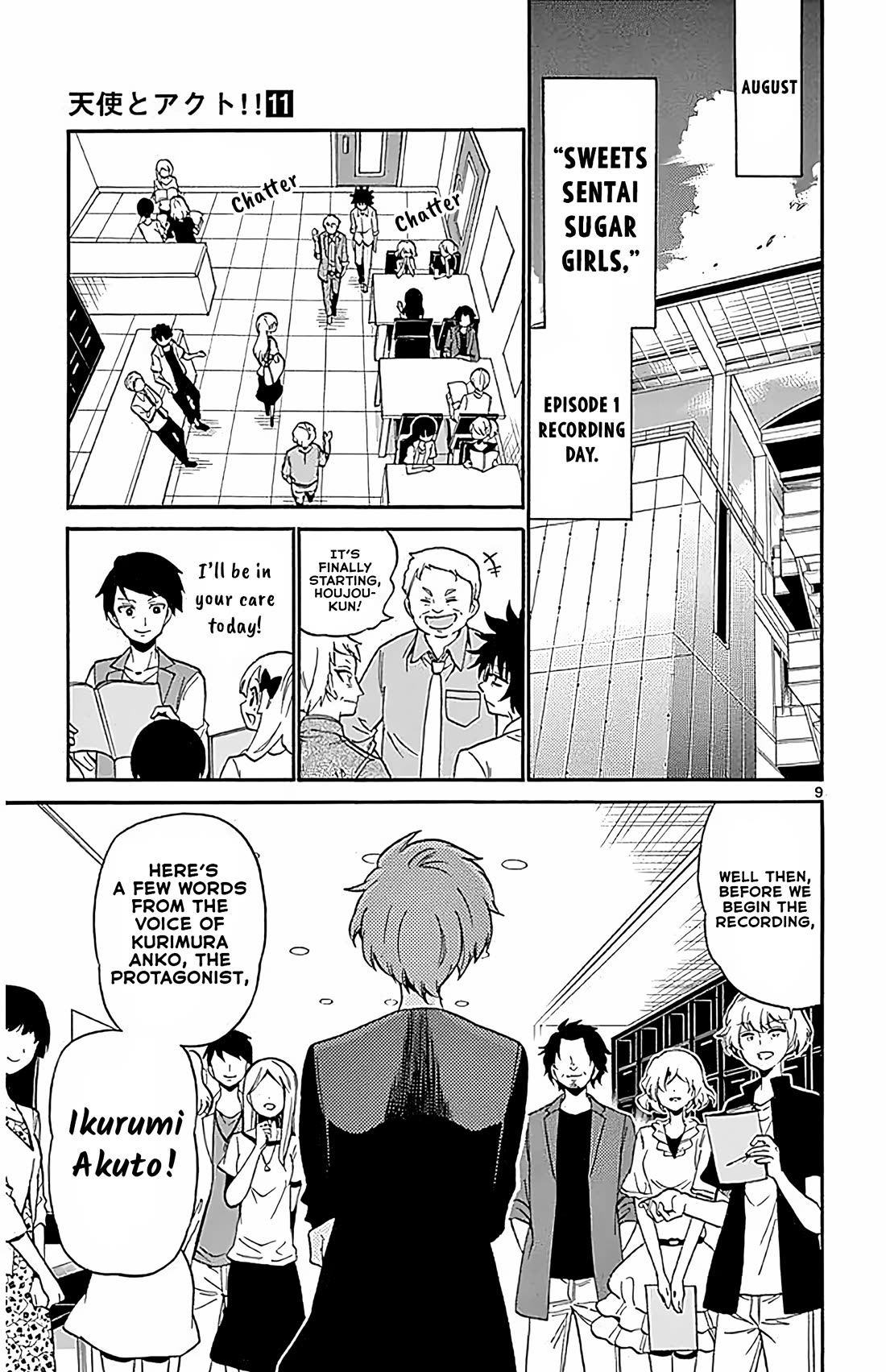 Tenshi to Akuto!! chapter 101 page 9