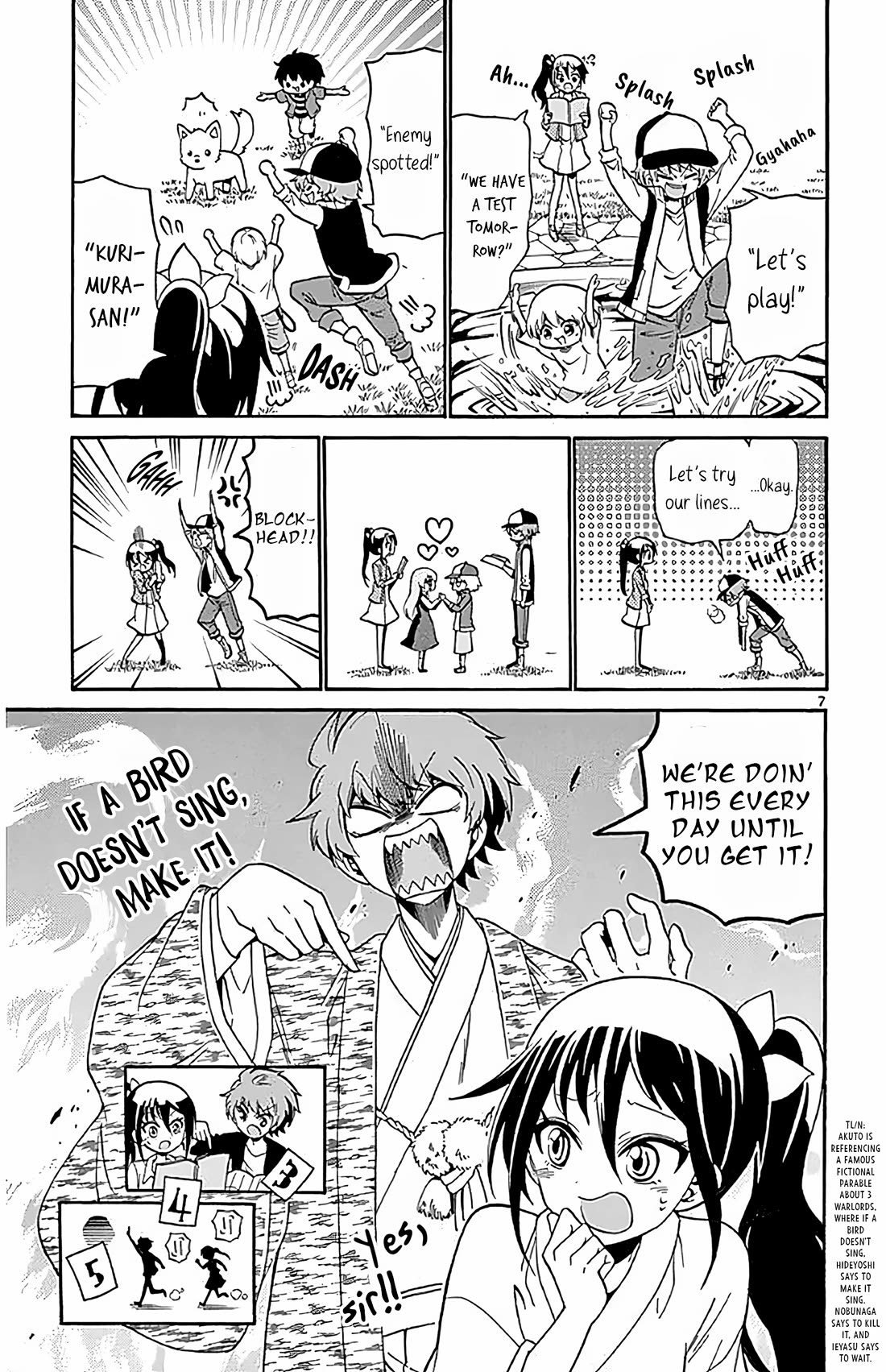 Tenshi to Akuto!! chapter 104 page 7