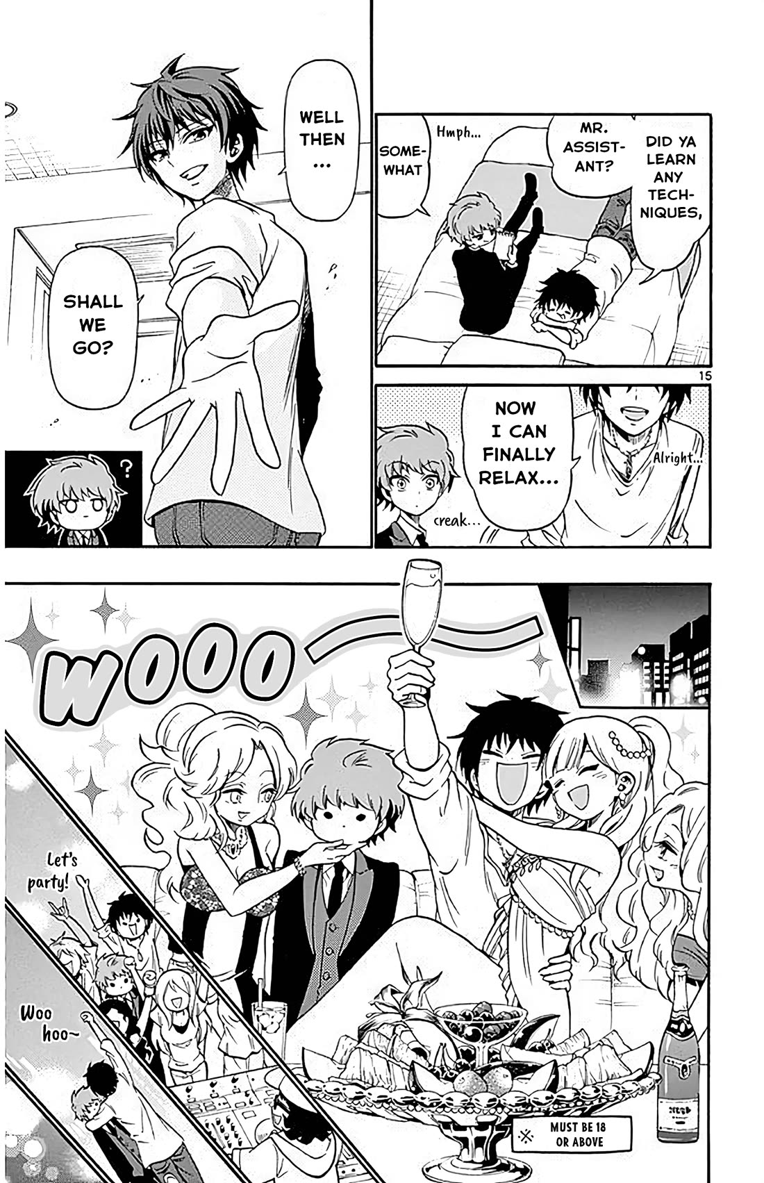 Tenshi to Akuto!! chapter 89 page 15