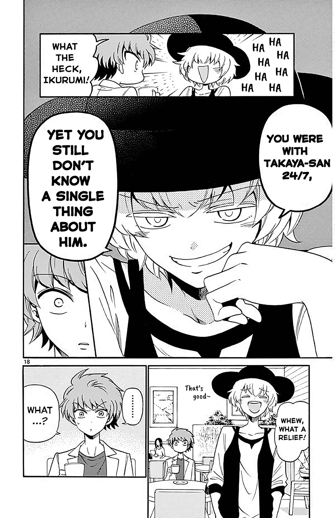 Tenshi to Akuto!! chapter 89 page 18