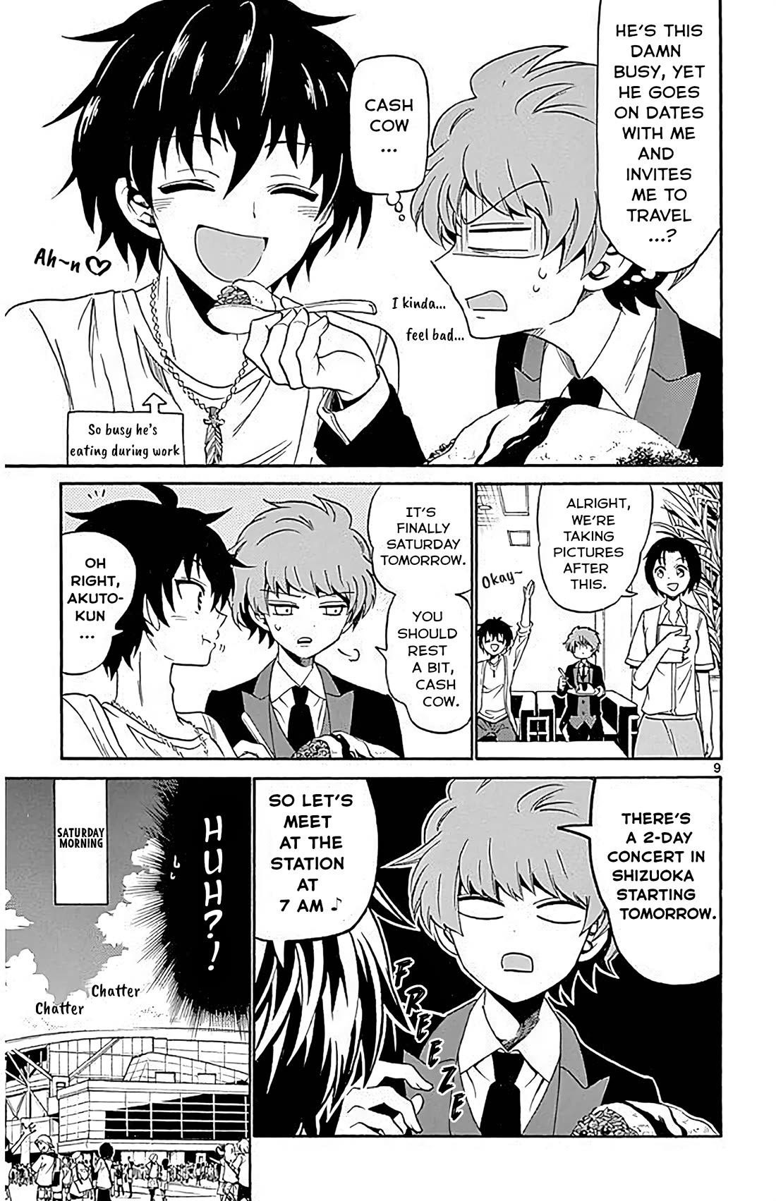 Tenshi to Akuto!! chapter 89 page 9