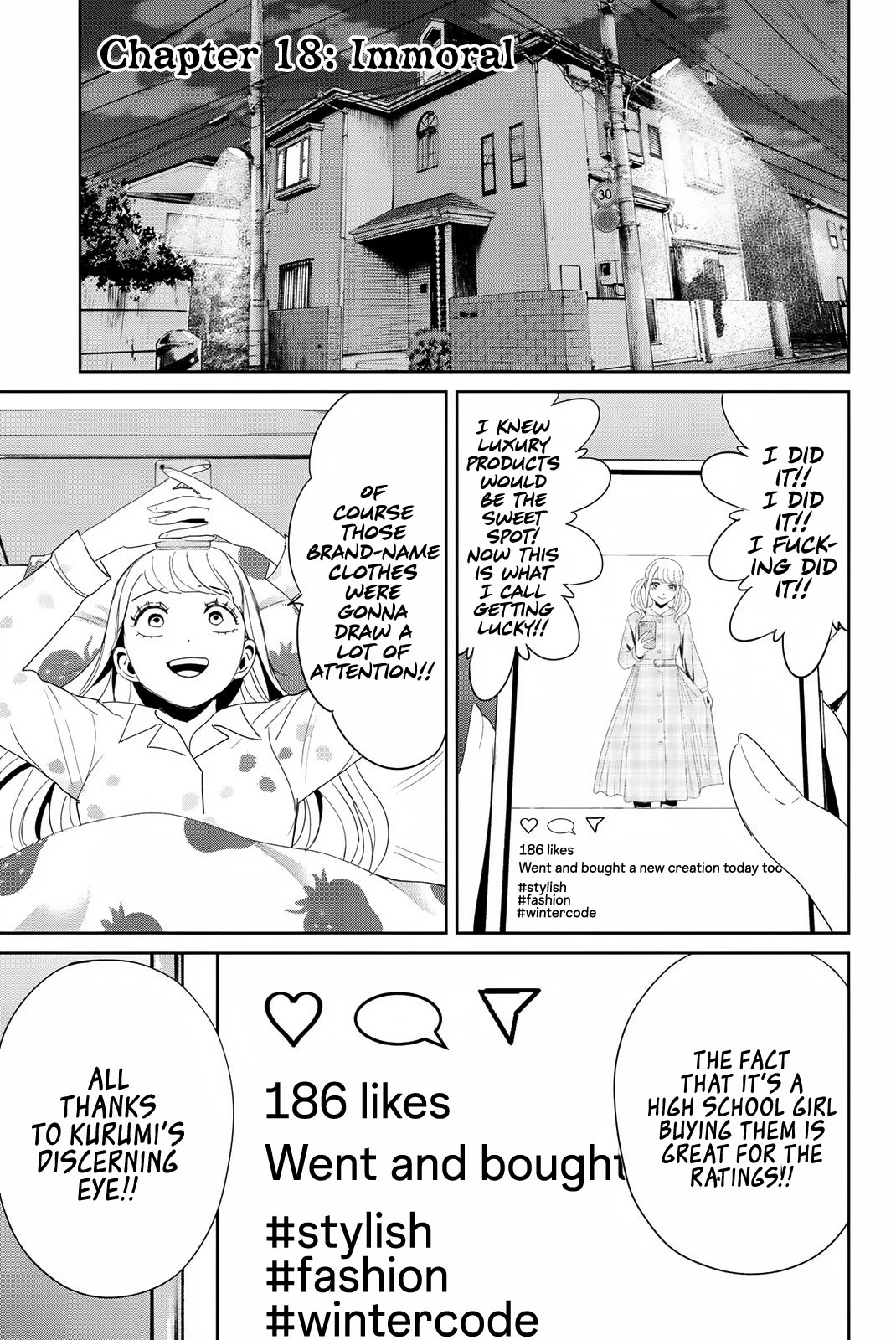 Textbook of Revenge chapter 18 page 1