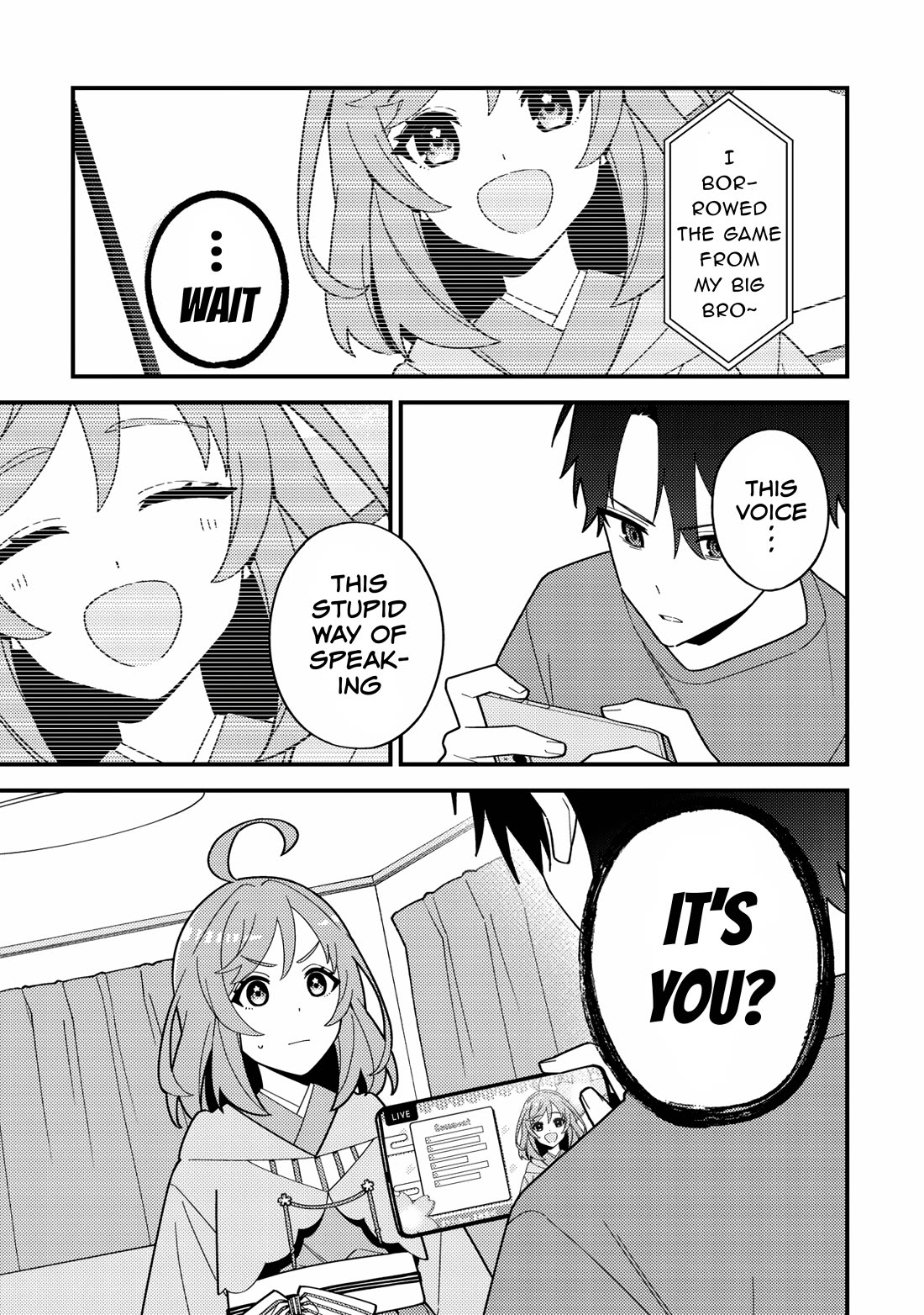 That Time I Crashed Into My Little Sister's Stream and Was Treated Like a VTuber chapter 1 page 10