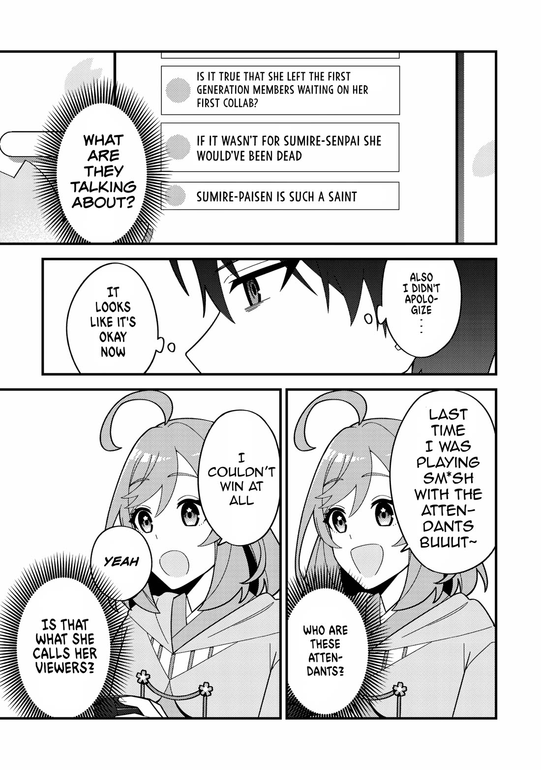 That Time I Crashed Into My Little Sister's Stream and Was Treated Like a VTuber chapter 1 page 18