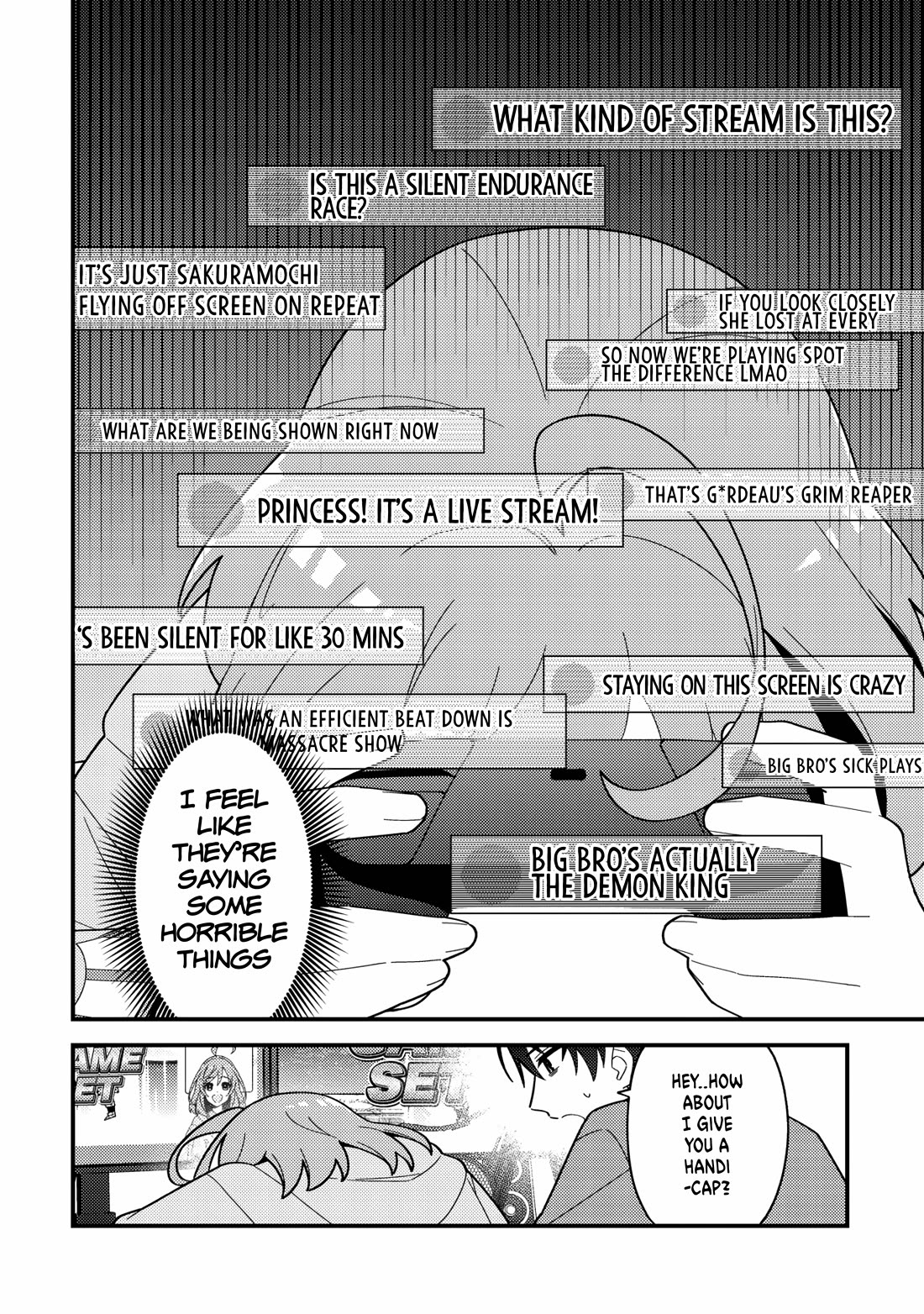 That Time I Crashed Into My Little Sister's Stream and Was Treated Like a VTuber chapter 1 page 23