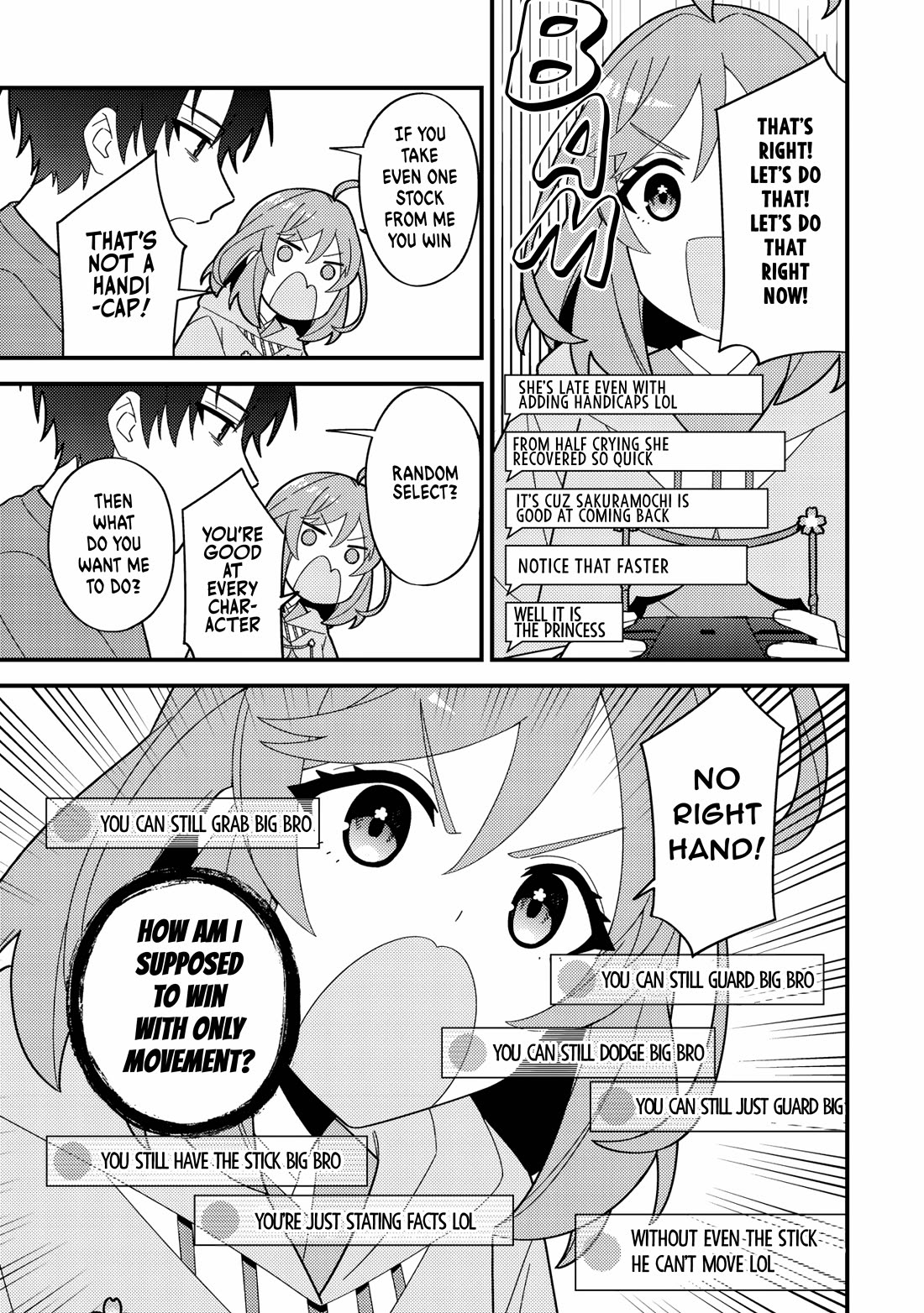 That Time I Crashed Into My Little Sister's Stream and Was Treated Like a VTuber chapter 1 page 24