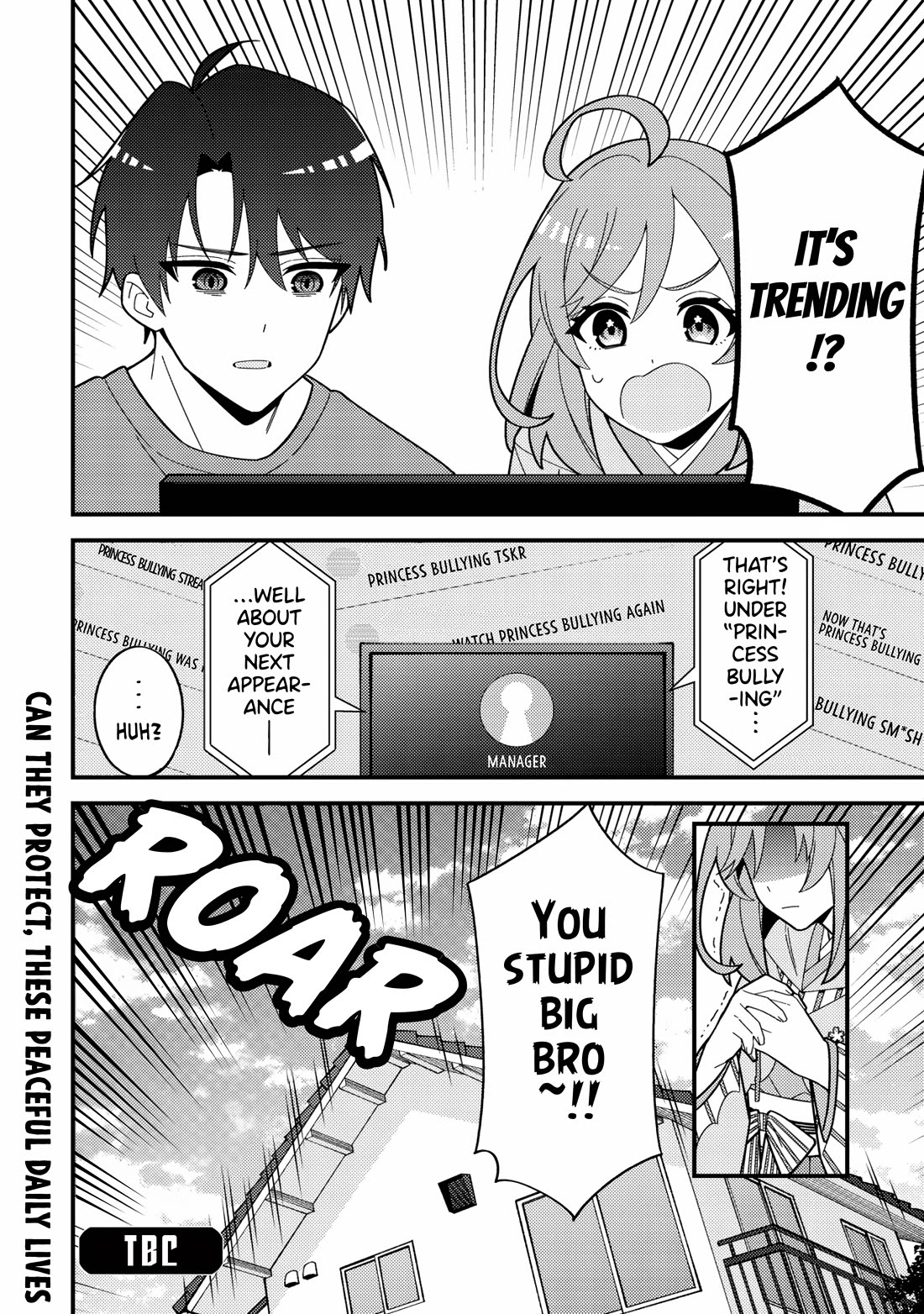 That Time I Crashed Into My Little Sister's Stream and Was Treated Like a VTuber chapter 1 page 29