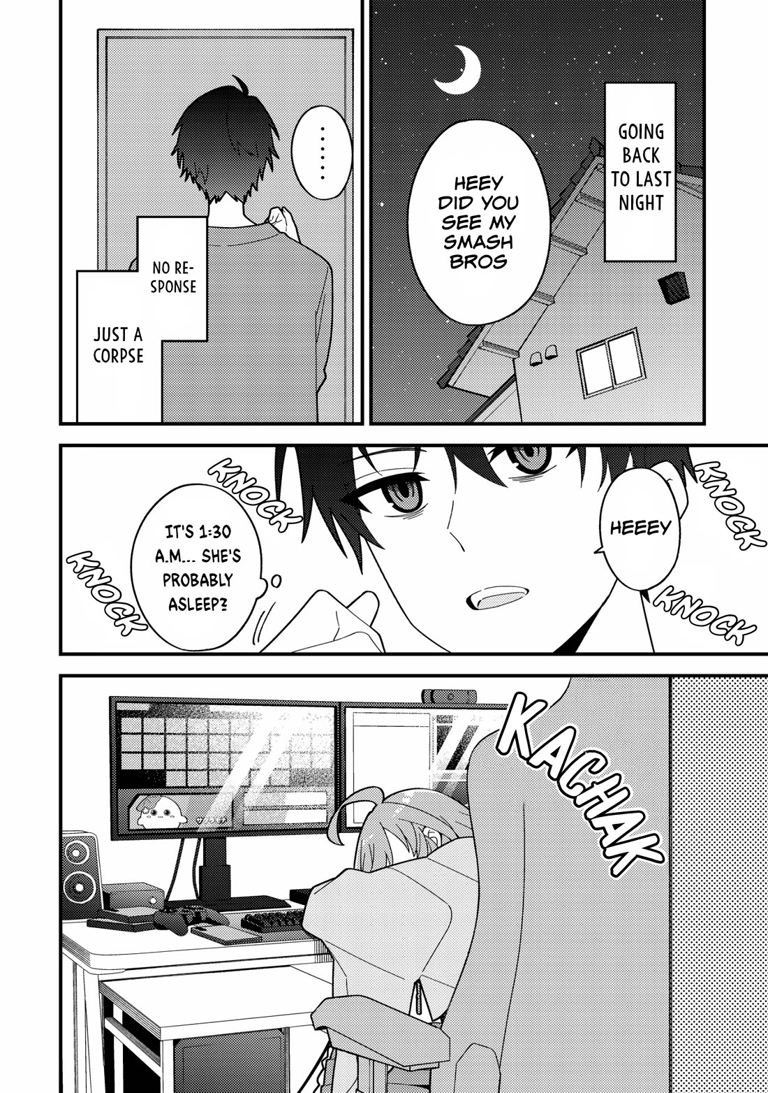 That Time I Crashed Into My Little Sister's Stream and Was Treated Like a VTuber chapter 1 page 5