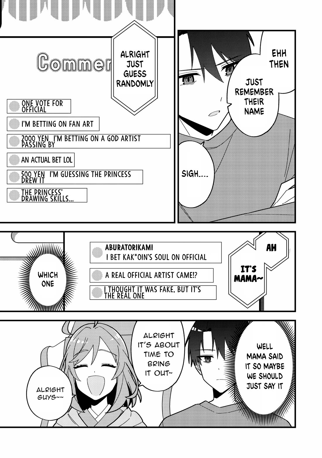 That Time I Crashed Into My Little Sister's Stream and Was Treated Like a VTuber chapter 2 page 13