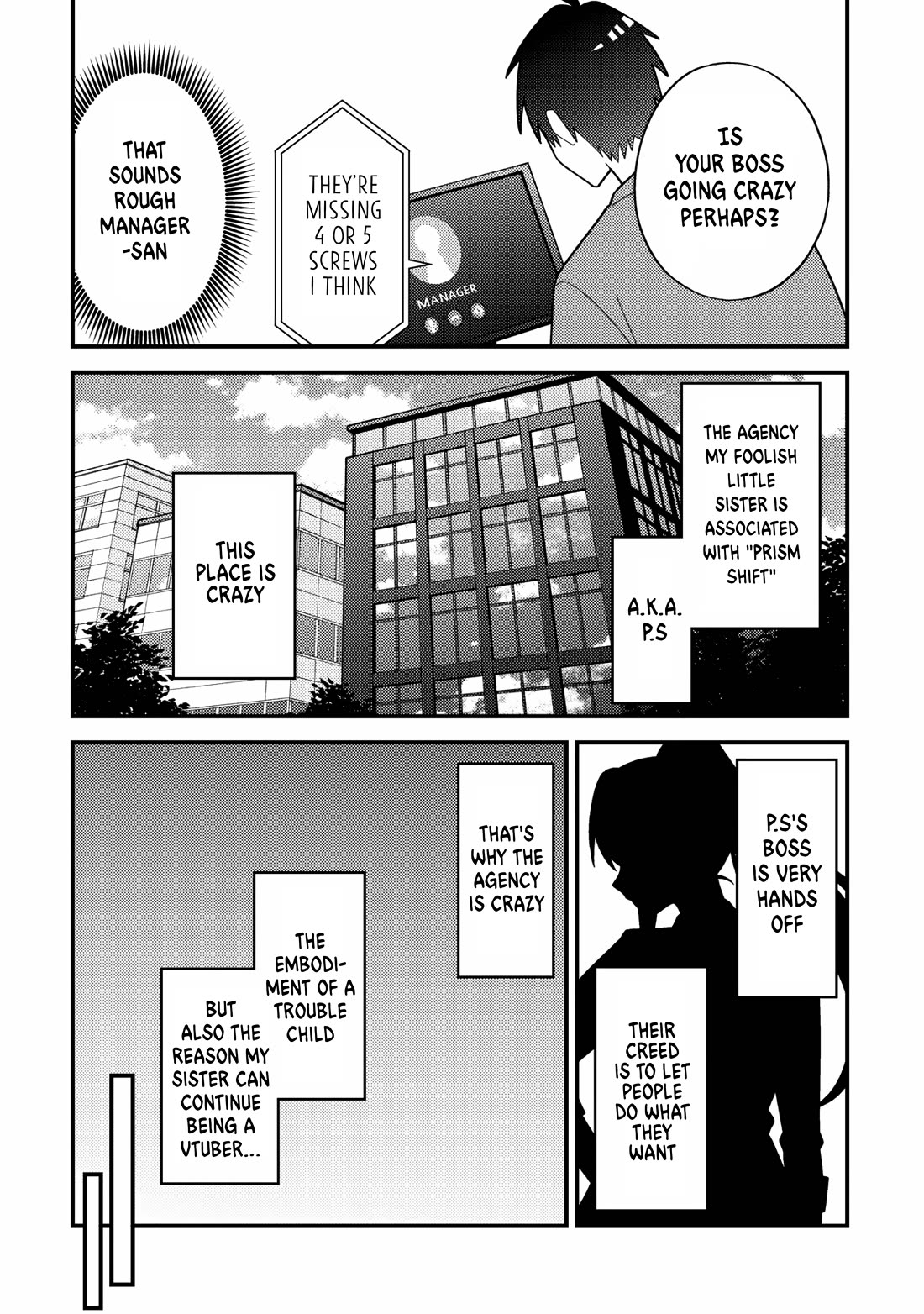 That Time I Crashed Into My Little Sister's Stream and Was Treated Like a VTuber chapter 2 page 8