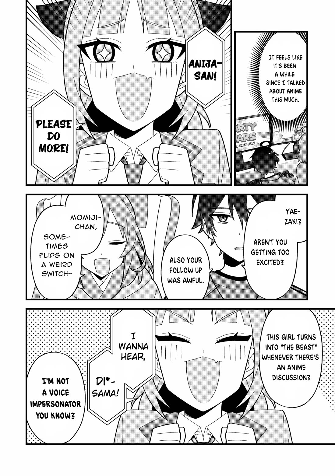 That Time I Crashed Into My Little Sister's Stream and Was Treated Like a VTuber chapter 3 page 17