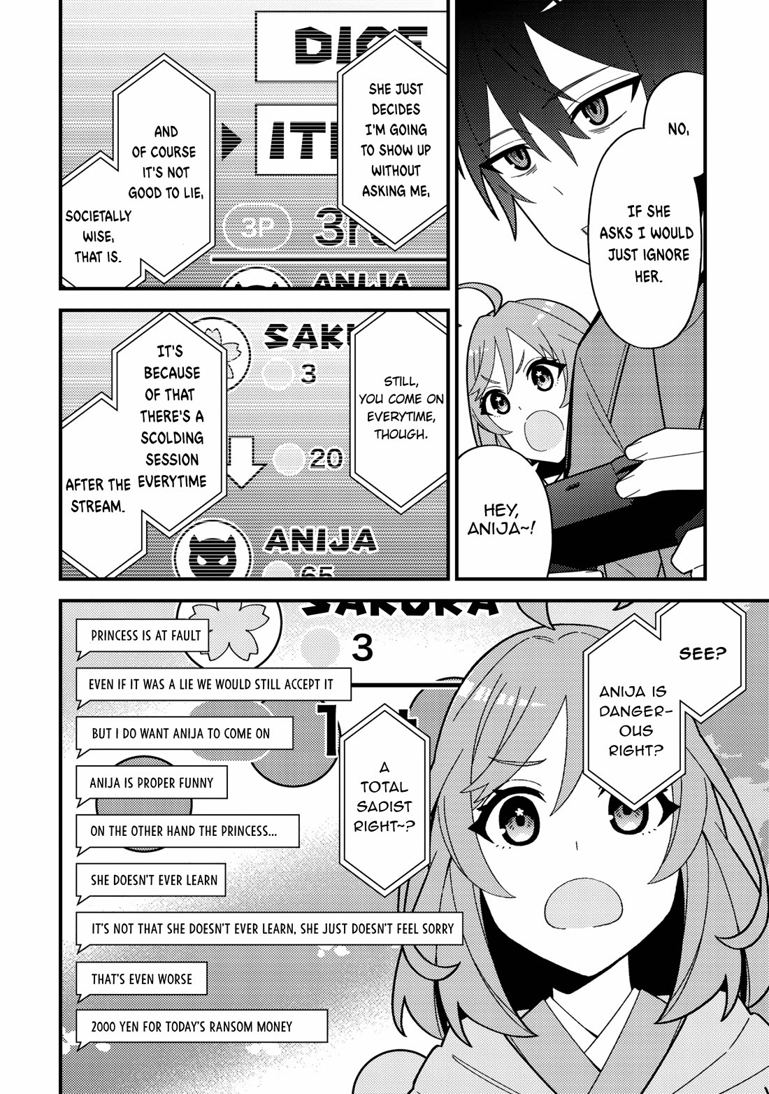 That Time I Crashed Into My Little Sister's Stream and Was Treated Like a VTuber chapter 3 page 23