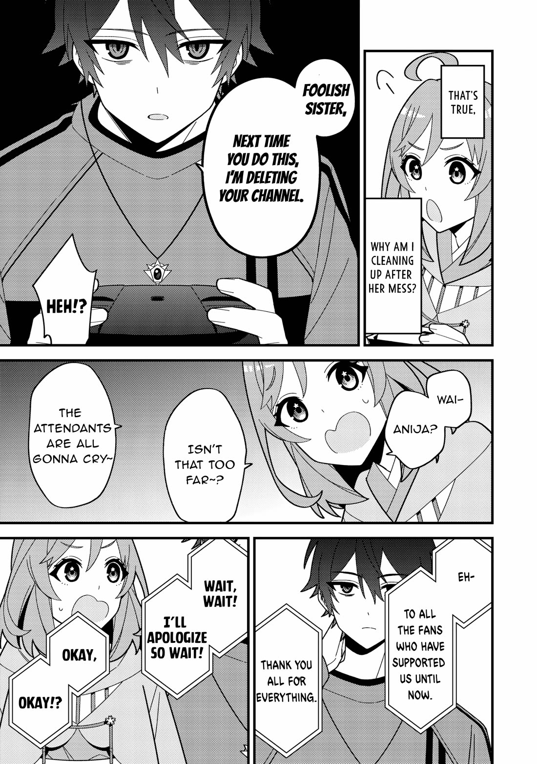 That Time I Crashed Into My Little Sister's Stream and Was Treated Like a VTuber chapter 3 page 24