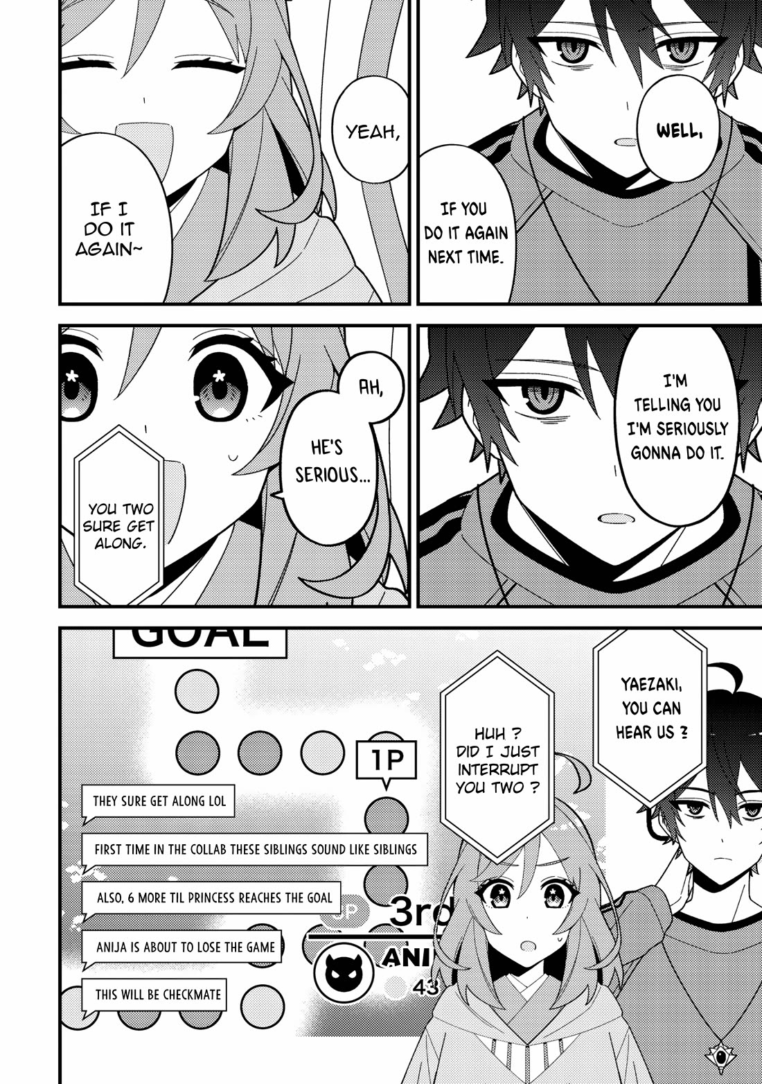 That Time I Crashed Into My Little Sister's Stream and Was Treated Like a VTuber chapter 3 page 25