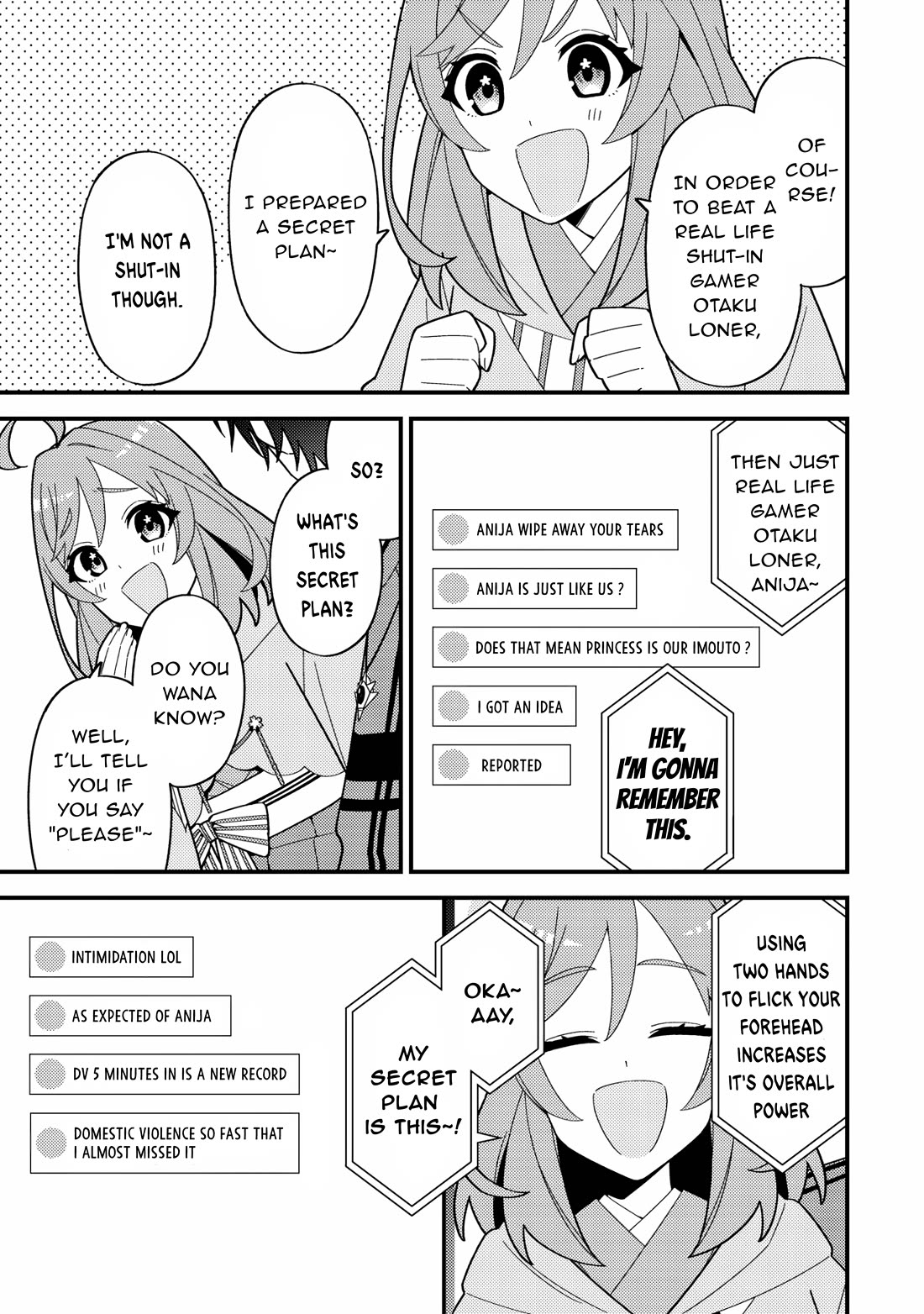 That Time I Crashed Into My Little Sister's Stream and Was Treated Like a VTuber chapter 3 page 8