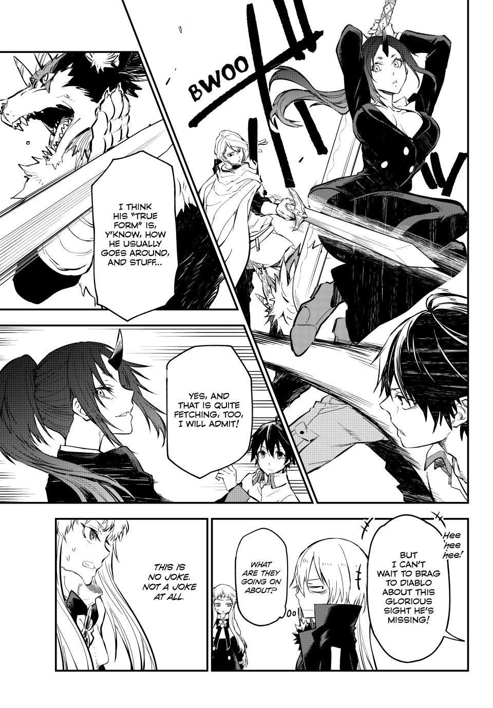 That Time I Was Reincarnated As A Slime Strange Tales: Monster Country Life Of Trinity chapter 128 page 16