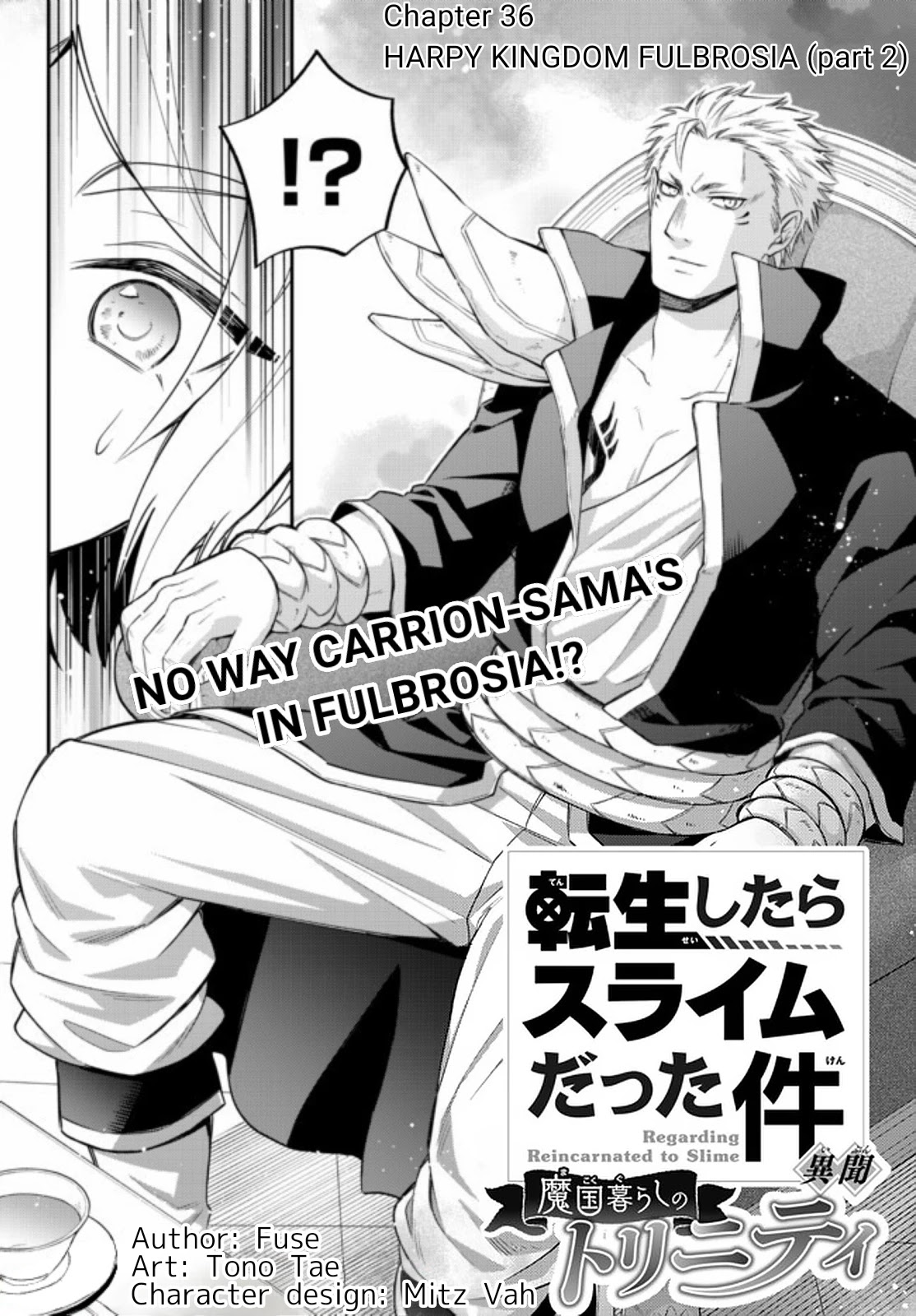 That Time I Was Reincarnated As A Slime Strange Tales: Monster Country Life Of Trinity chapter 36 page 1