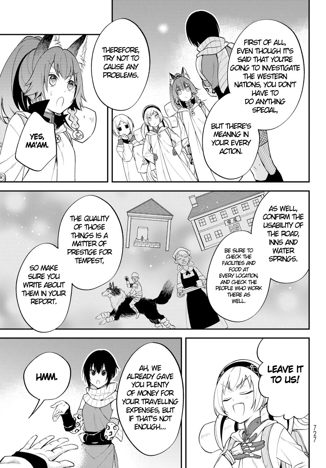 That Time I Was Reincarnated As A Slime Strange Tales: Monster Country Life Of Trinity chapter 44 page 9