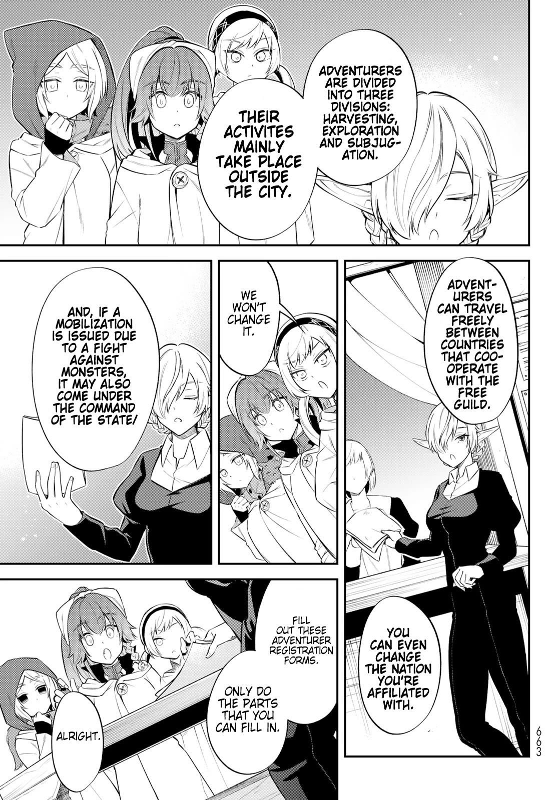 That Time I Was Reincarnated As A Slime Strange Tales: Monster Country Life Of Trinity chapter 57 page 7