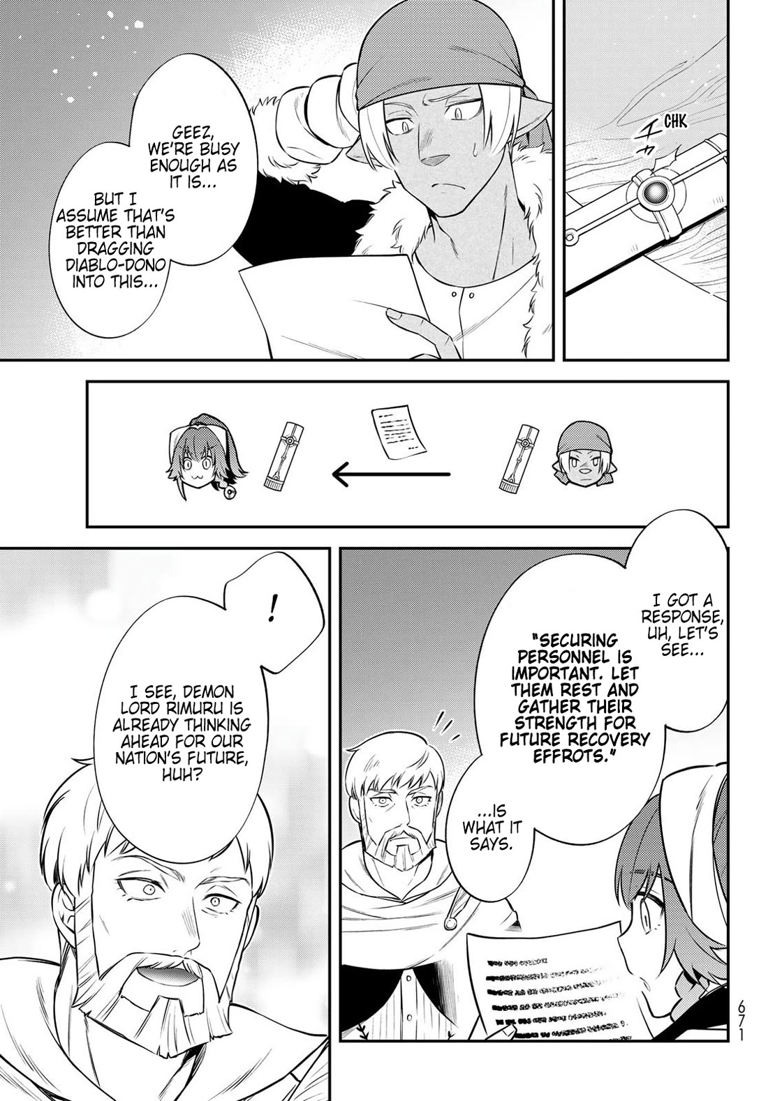 That Time I Was Reincarnated As A Slime Strange Tales: Monster Country Life Of Trinity chapter 63 page 27