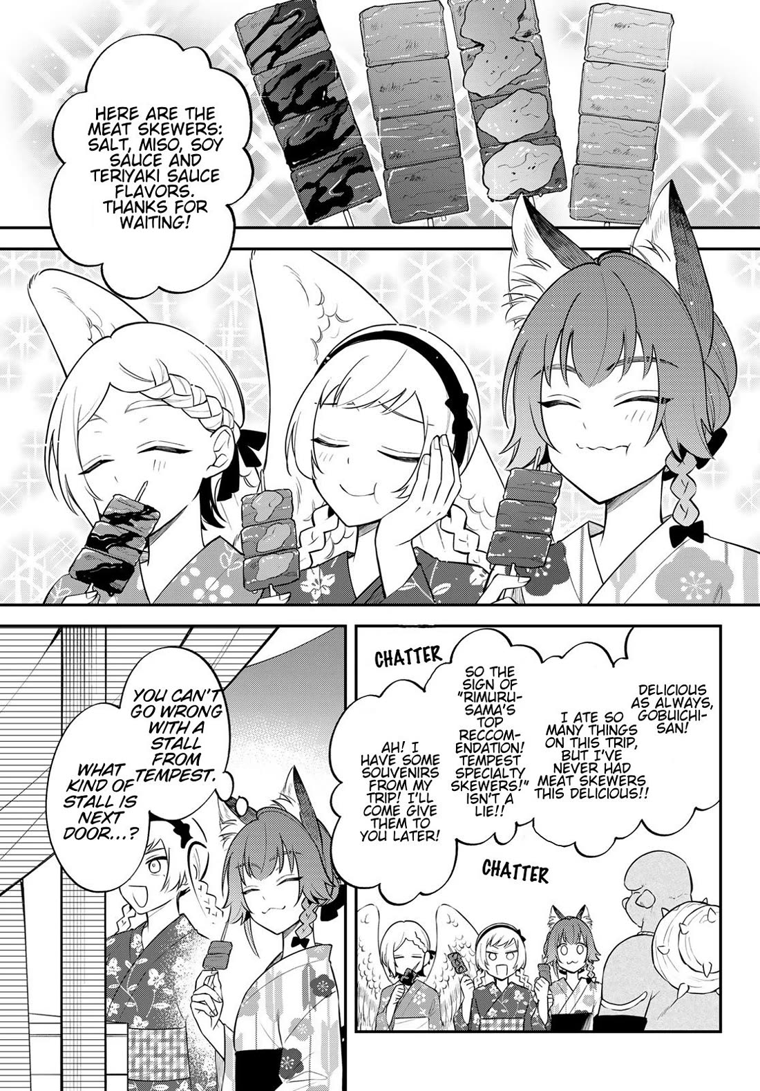 That Time I Was Reincarnated As A Slime Strange Tales: Monster Country Life Of Trinity chapter 77 page 13