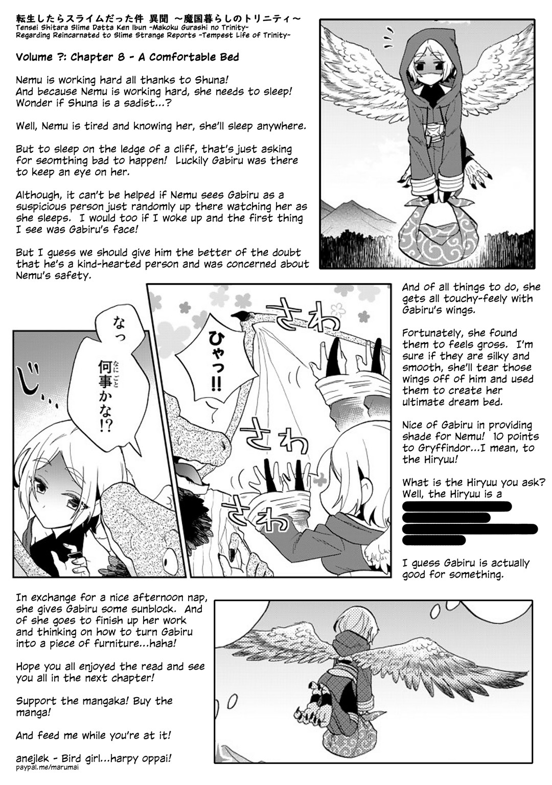 That Time I Was Reincarnated As A Slime Strange Tales: Monster Country Life Of Trinity chapter 8 page 11