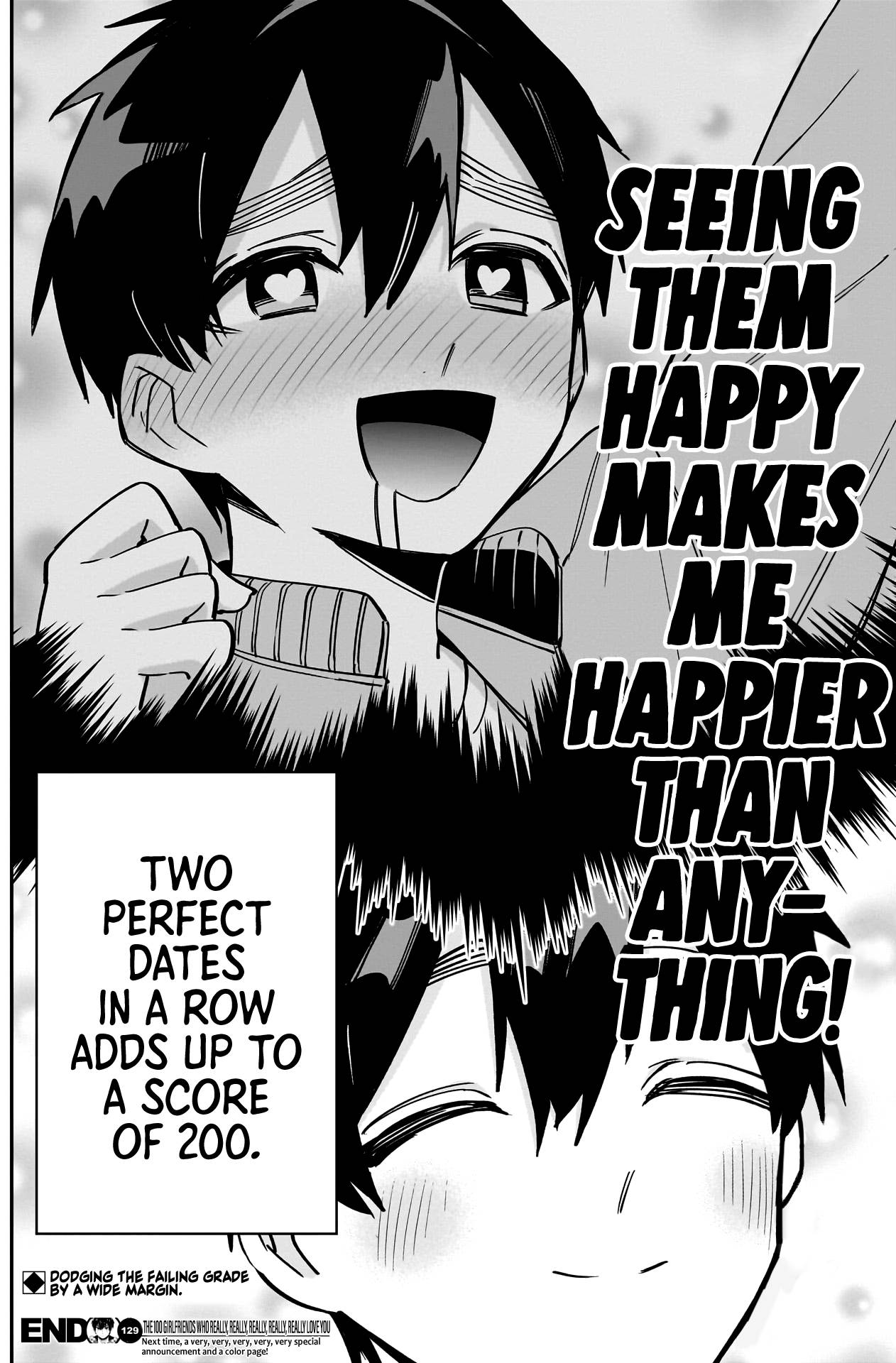 The 100 Girlfriends Who Really, Really, Really, Really, Really Love You chapter 129 page 20