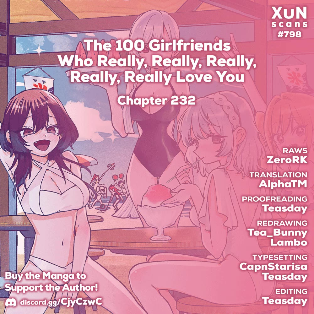 The 100 Girlfriends Who Really, Really, Really, Really, Really Love You chapter 232 page 1