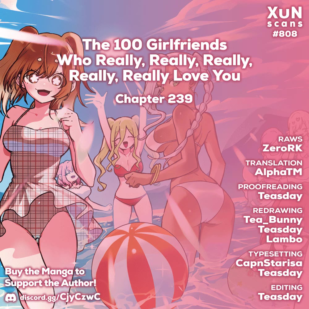 The 100 Girlfriends Who Really, Really, Really, Really, Really Love You chapter 239 page 1
