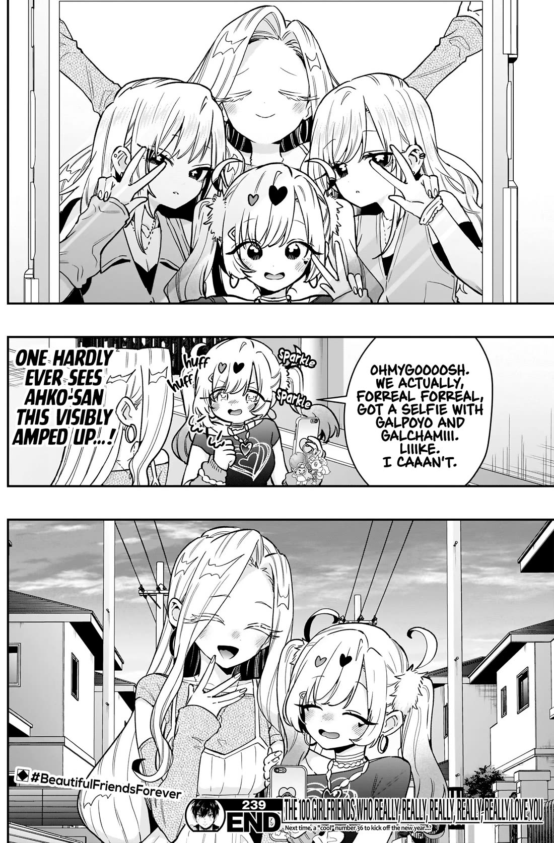 The 100 Girlfriends Who Really, Really, Really, Really, Really Love You chapter 239 page 21