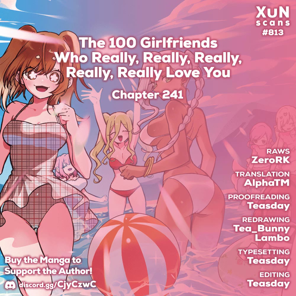The 100 Girlfriends Who Really, Really, Really, Really, Really Love You chapter 241 page 1