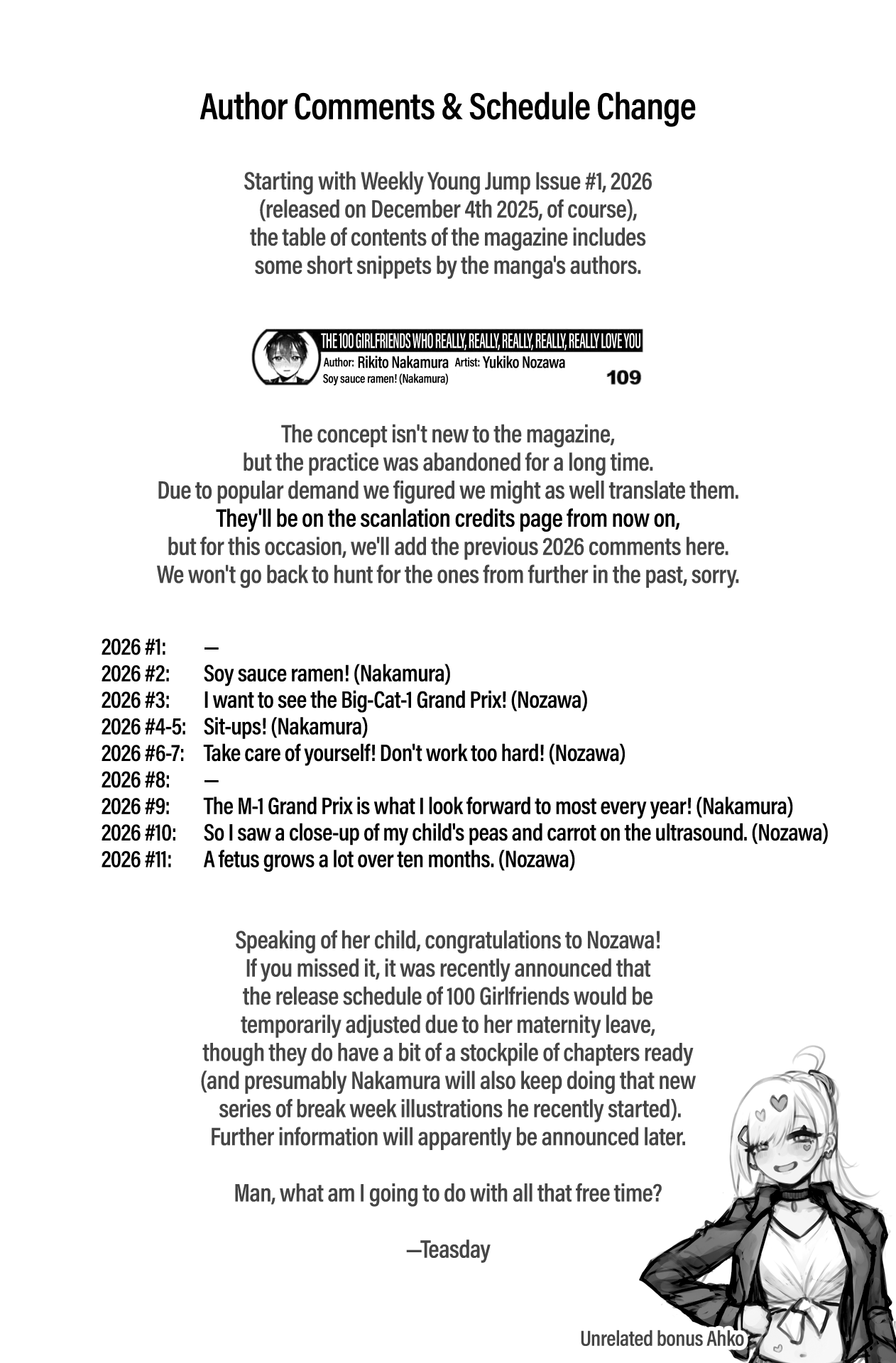 The 100 Girlfriends Who Really, Really, Really, Really, Really Love You chapter 244 page 22