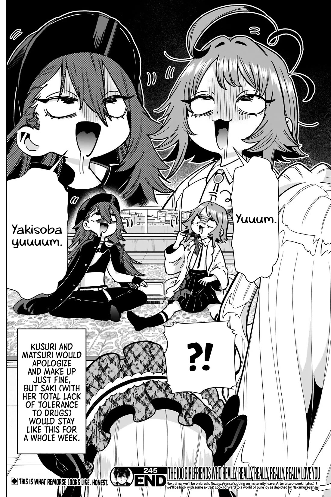 The 100 Girlfriends Who Really, Really, Really, Really, Really Love You chapter 245 page 22