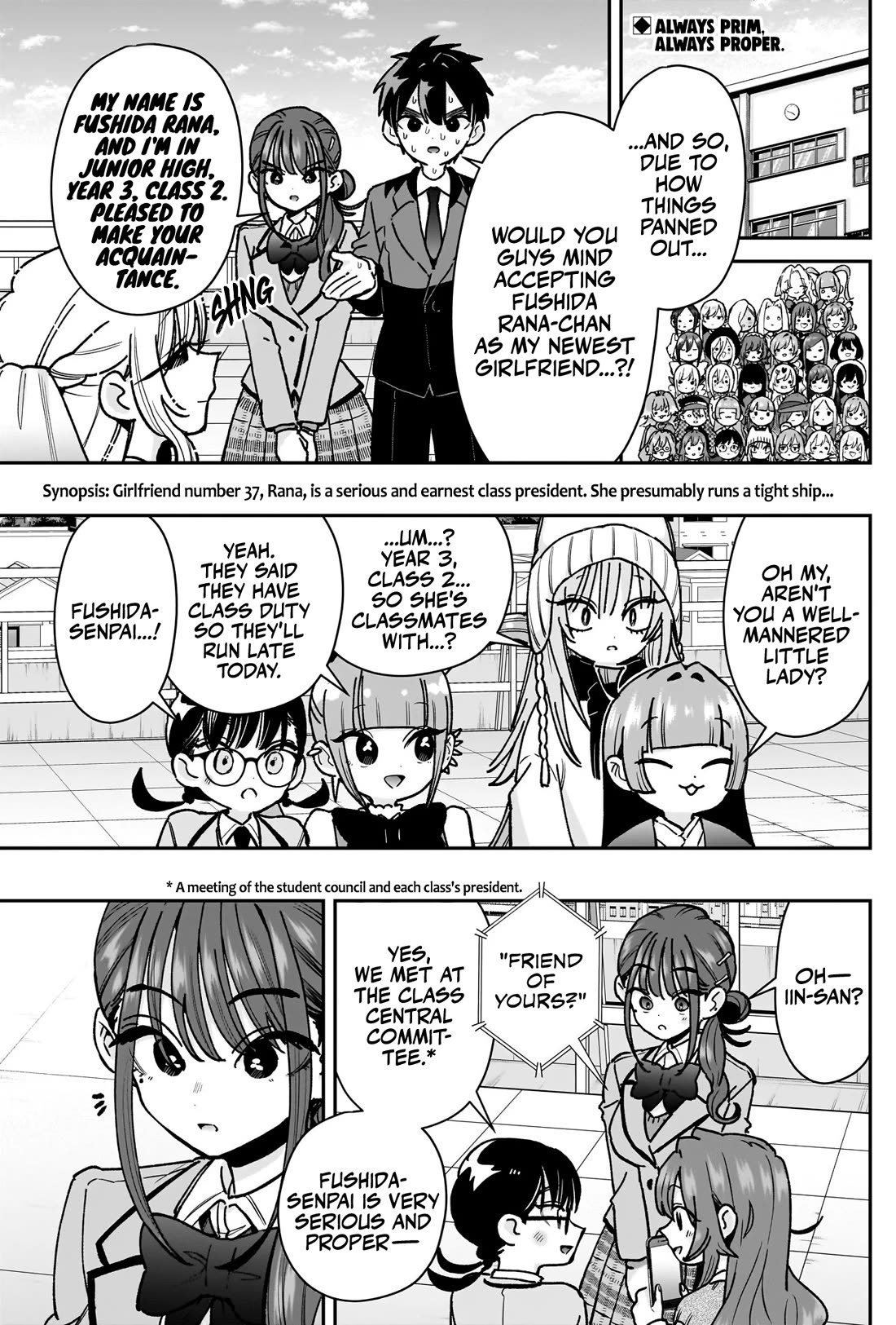 The 100 Girlfriends Who Really, Really, Really, Really, Really Love You chapter 250 page 3