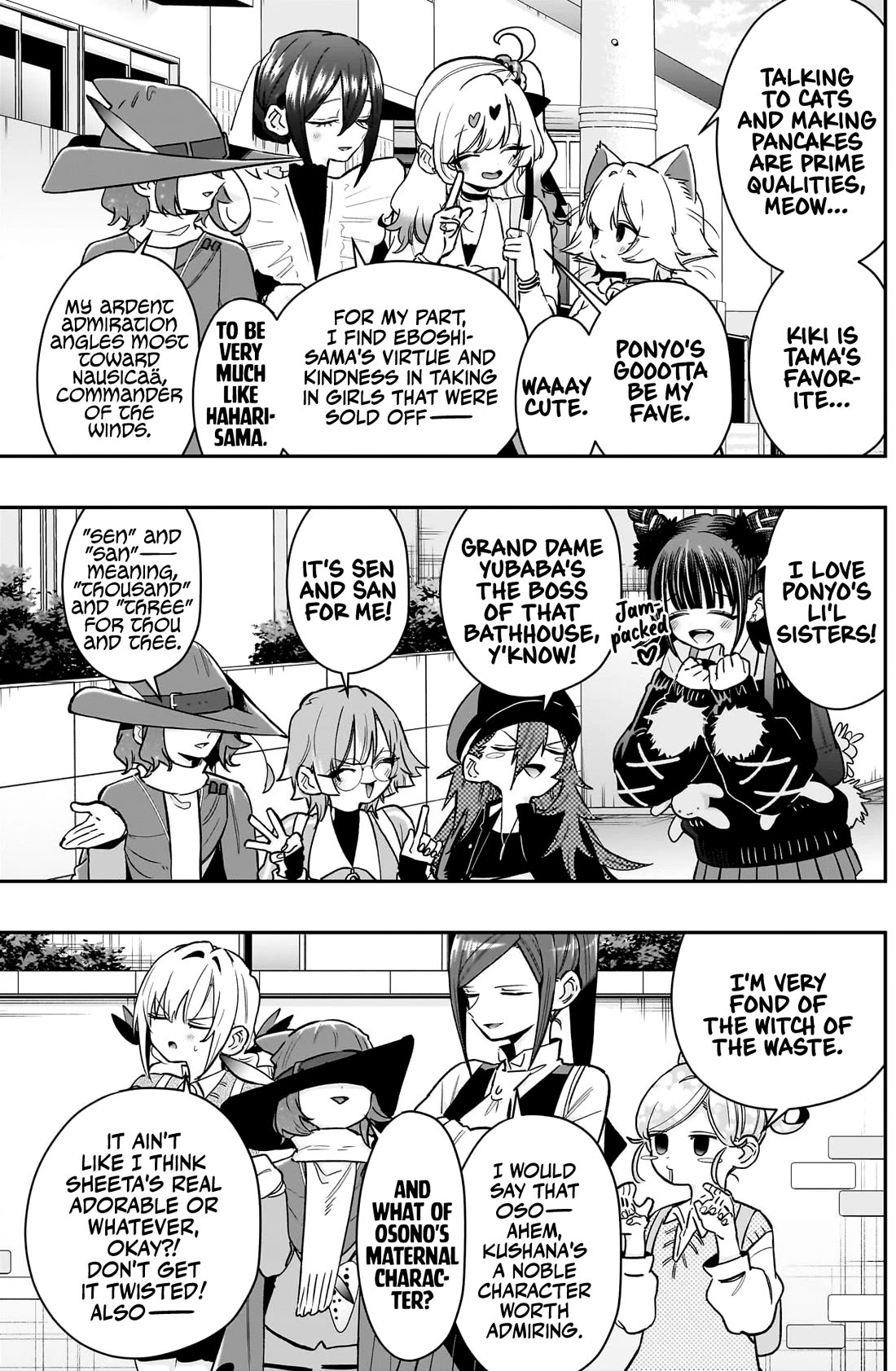 The 100 Girlfriends Who Really, Really, Really, Really, Really Love You chapter 221 page 6