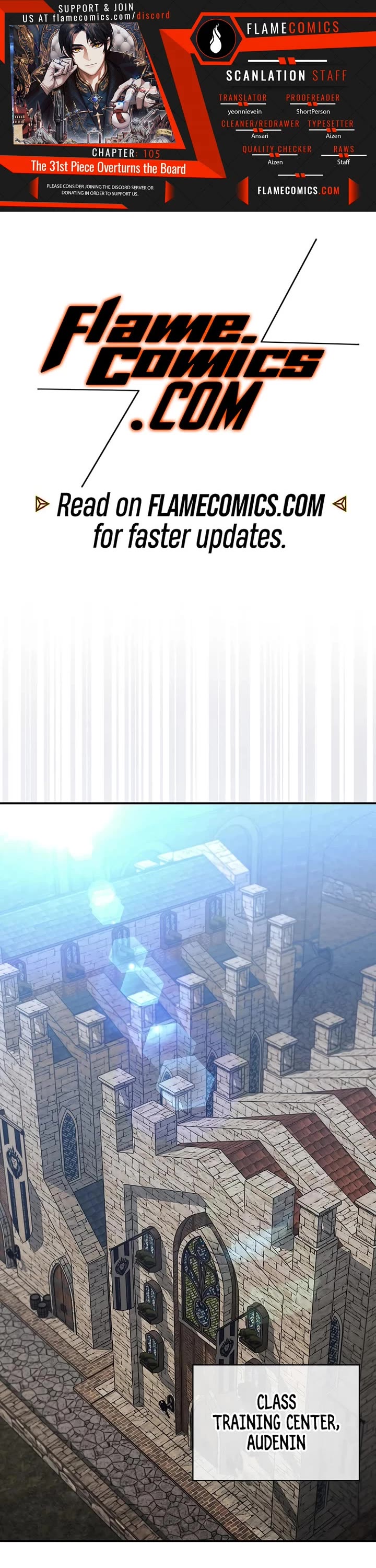 The 31st Piece Overturns the Board chapter 105 page 1