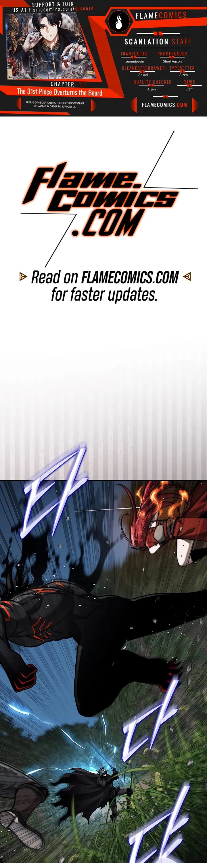 The 31st Piece Overturns the Board chapter 111 page 1