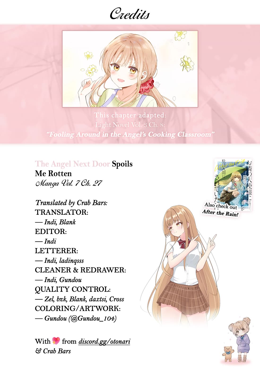 The Angel Next Door Spoils Me Rotten chapter 27.4 page 13