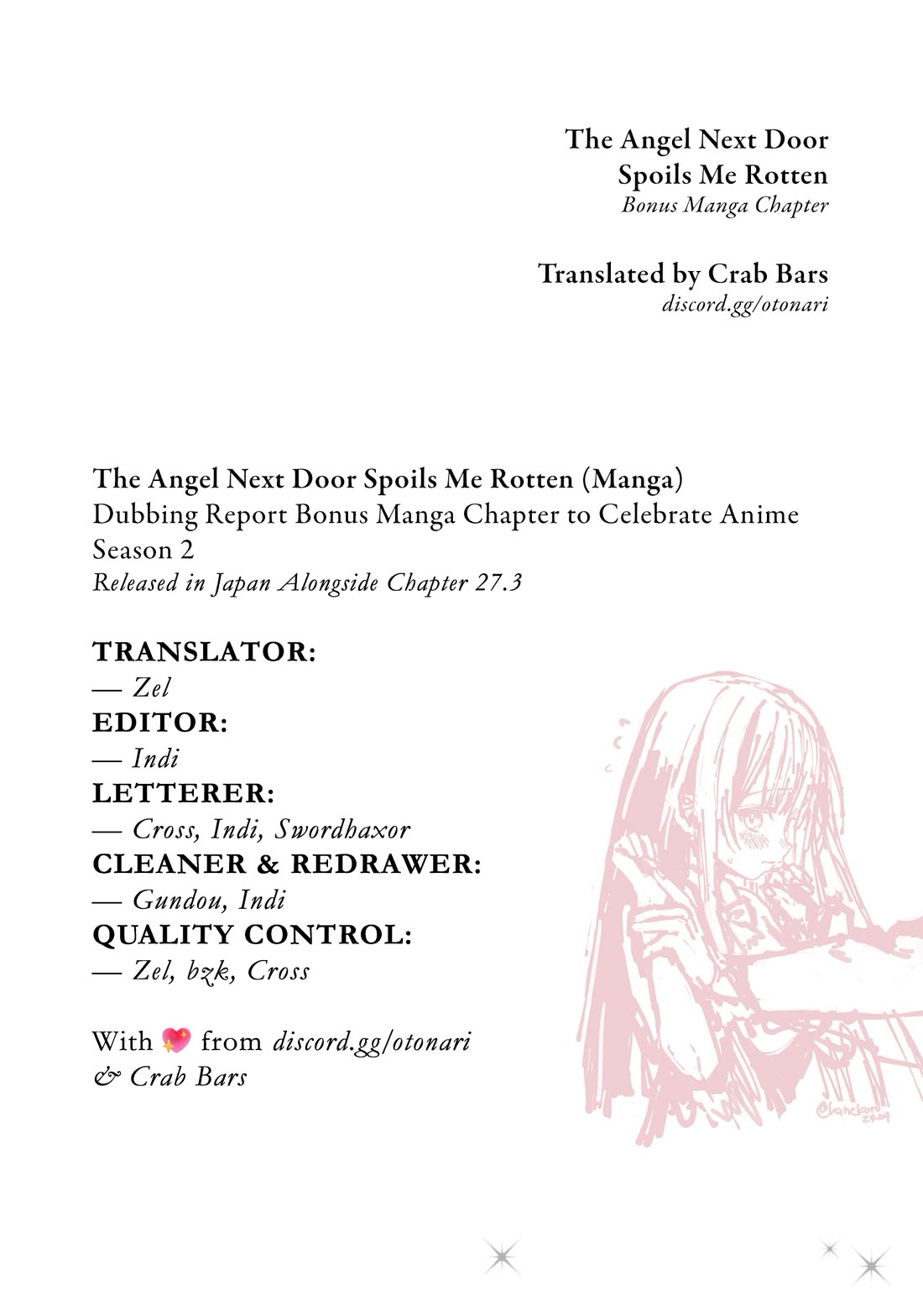 The Angel Next Door Spoils Me Rotten chapter 27.5 page 8
