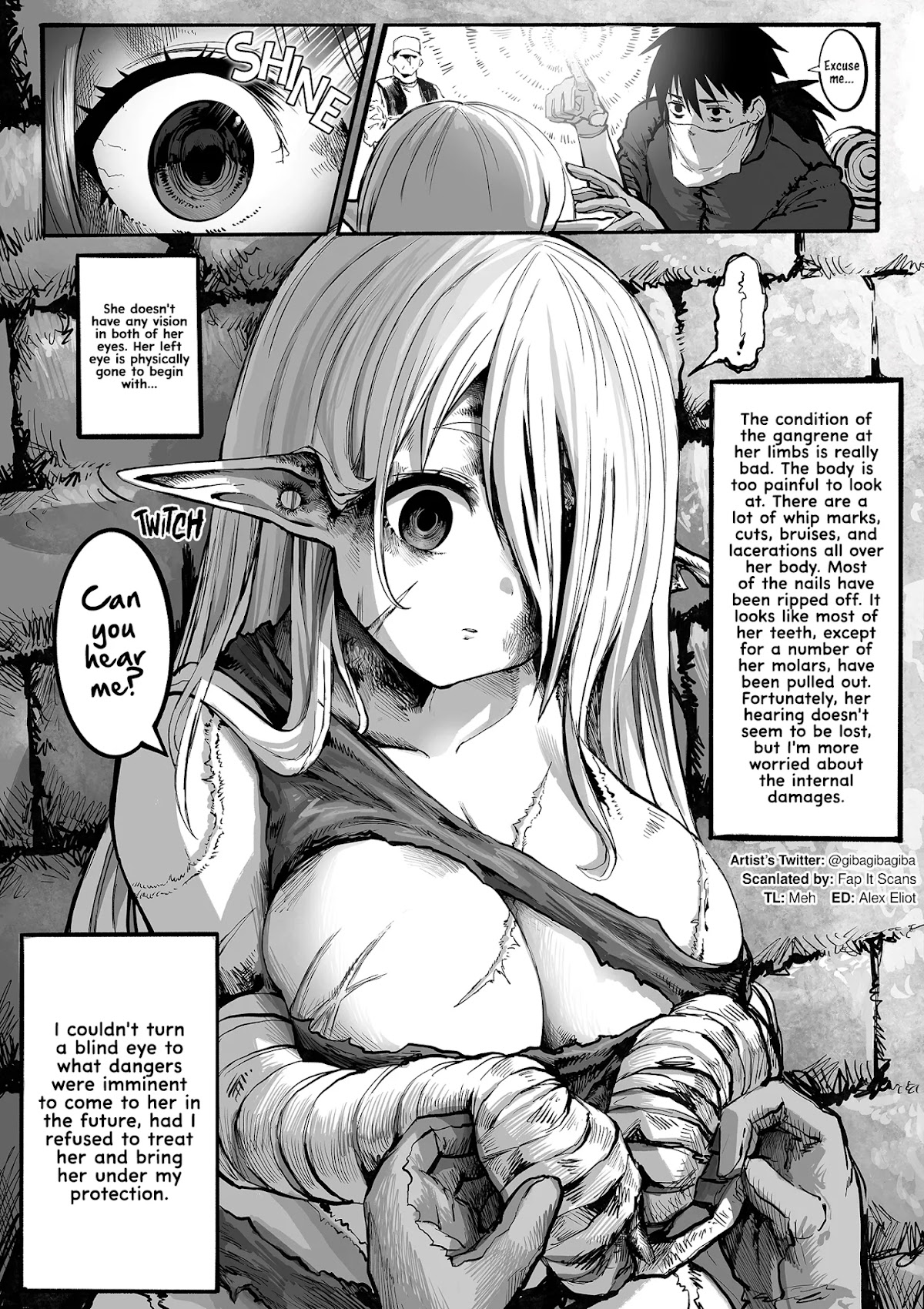 The Apothecary Is Gonna Make This Ragged Elf Happy chapter 2 page 1