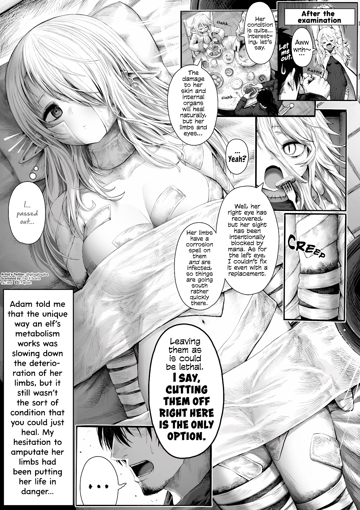 The Apothecary Is Gonna Make This Ragged Elf Happy chapter 34 page 1