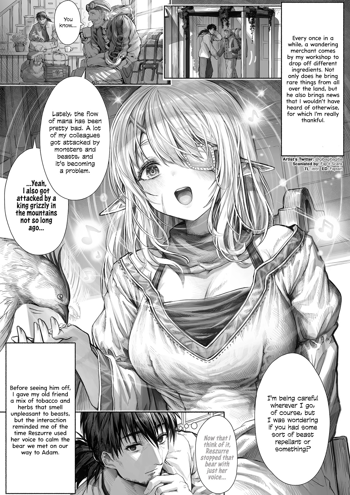 The Apothecary Is Gonna Make This Ragged Elf Happy chapter 55 page 1