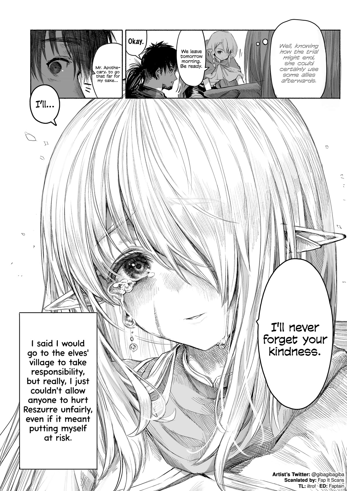 The Apothecary Is Gonna Make This Ragged Elf Happy chapter 62 page 6