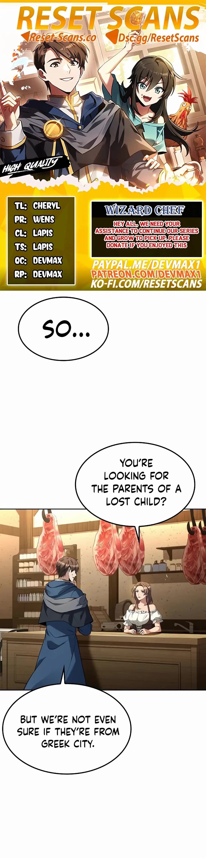 The Archmage's Restaurant chapter 74 page 1