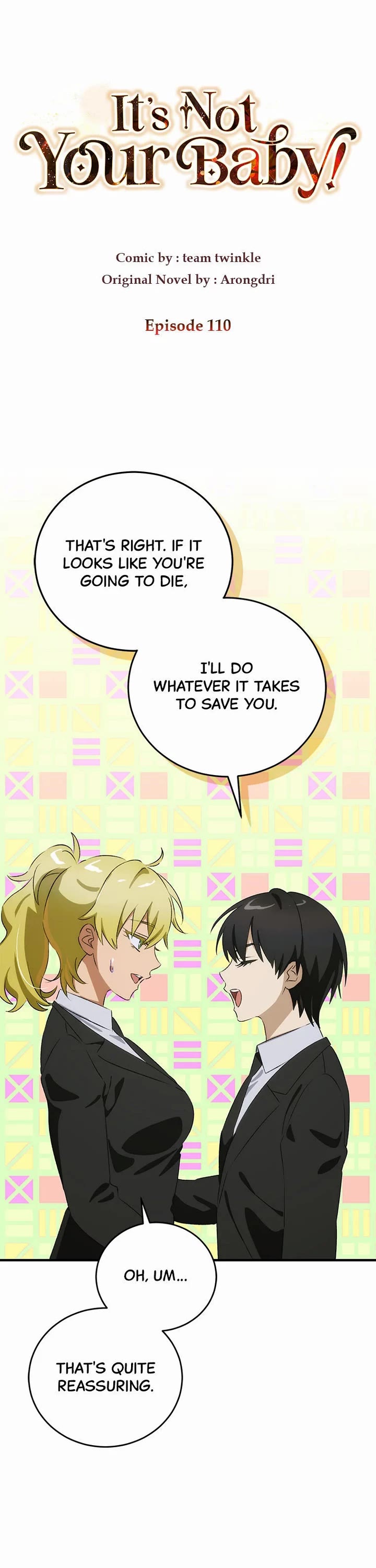 The Baby Isn’t Yours chapter 110 page 1