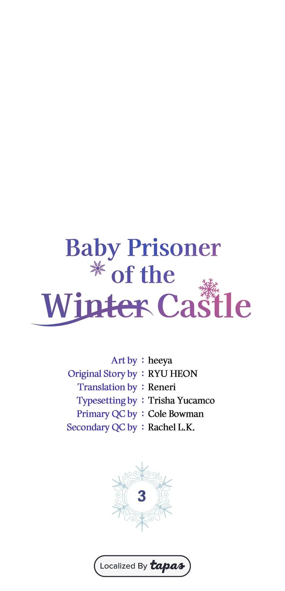 The Baby Prisoner Of The Winter Castle chapter 3 page 1