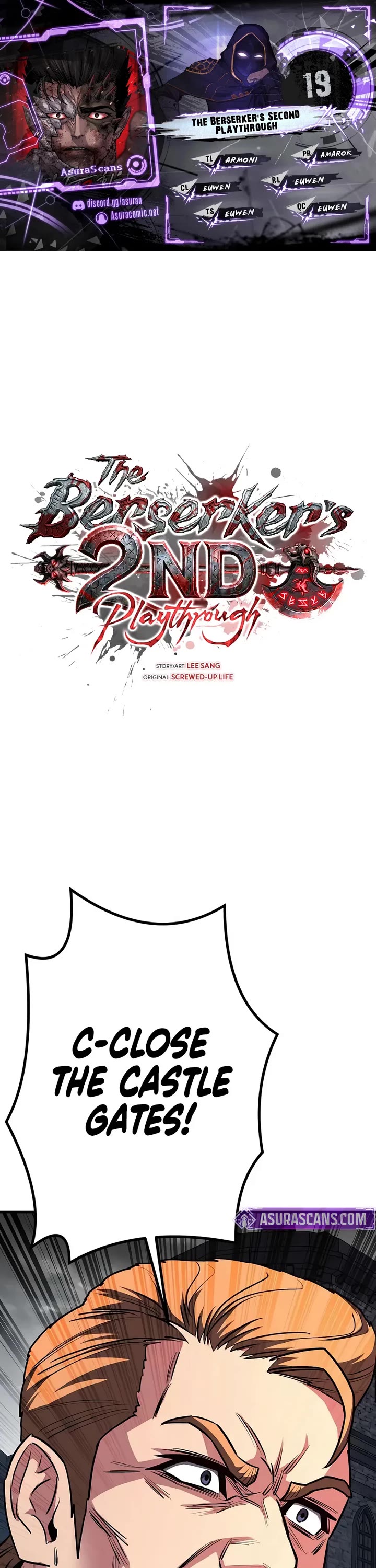 The Berserker's Second Playthrough chapter 19 page 1