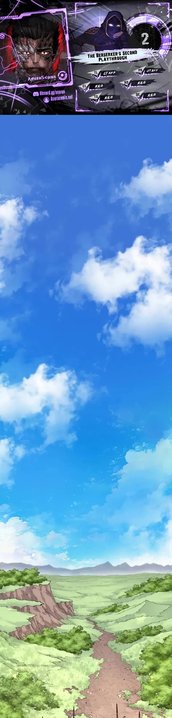 The Berserker's Second Playthrough chapter 2 page 1