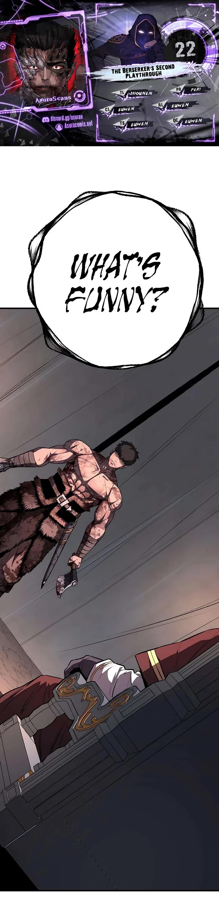 The Berserker's Second Playthrough chapter 22 page 1